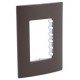 PLACA 3 VENTANAS MOKA SOFT - Envío Gratuito