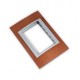 PLACA 3 MÓDULOS DE MADERA COLOR CEREZO SCHNEIDER ELECTRIC - Envío Gratuito