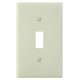 PLACA APAGADOR VERTICAL O DIMMER BLANCO - Envío Gratuito