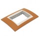 PLACA 3 MÓDULOS PLÁSTICA COLOR ORANGE - Envío Gratuito