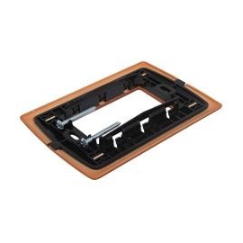 PLACA RESINA TEXT 3 MÓDULOS TERRACOTA - Envío Gratuito