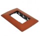 PLACA RESINA TEXT 3 MÓDULOS TERRACOTA - Envío Gratuito