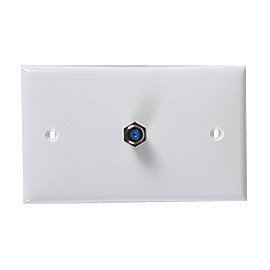 PLACA CON COAXIAL BLANCO - Envío Gratuito