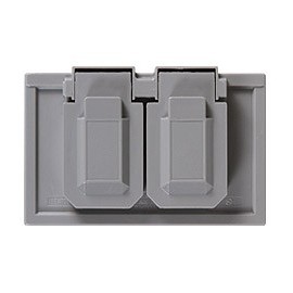 PLACA INTEMPERIE 2 UNIDADES HORIZONTAL - Envío Gratuito