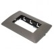 PLACA ALUMINIO 3 MÓDULOS ACERO - Envío Gratuito