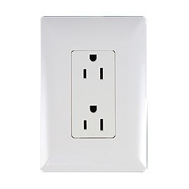 PLACA BLANCA DE 2 MODULOS - Envío Gratuito