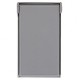 PLACA INTEMPERIE DÚPLEX VERTICAL GRIS - Envío Gratuito