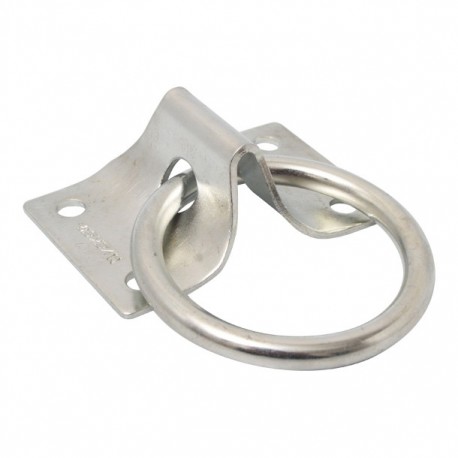 ANILLO PARA ENGANCHAR CON BASE VEKER 2" GALVANIZADO - Envío Gratuito