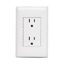 CONTACTO DUPLEX 2P T C/PLACA BCO - Envío Gratuito