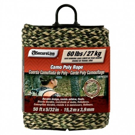 MOSSY CAMO CABLE 4MM X 15.24M SECURE LINE - Envío Gratuito