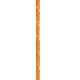 CABLE NARANJA REFLECTIVO 4MM X 15.2M SECURE LINE - Envío Gratuito