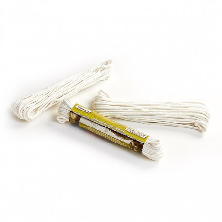 CUERDA TRENZADA BLANCA 4.8 MM X15.2 M - Envío Gratuito