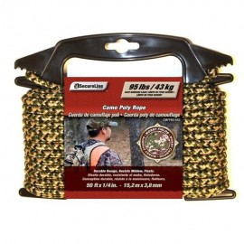 MOSSY CAMO CUERDA 6MM X 15.24M SECURE LINE - Envío Gratuito