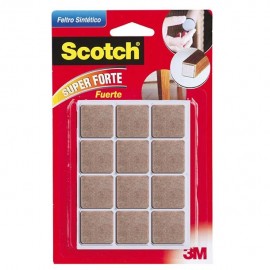 3M SCOTCH PROTECTORDE FIELTRO CUADRADO COLOR MARRÓN - Envío Gratuito