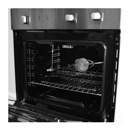 HORNO GAS 60 CM ACERO INOXIDABLE CRISTAL - Envío Gratuito