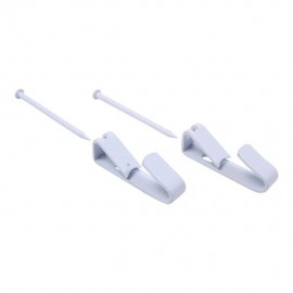 CUELGA CUADROS STD BLANCO 45KG 2 PIEZAS - Envío Gratuito