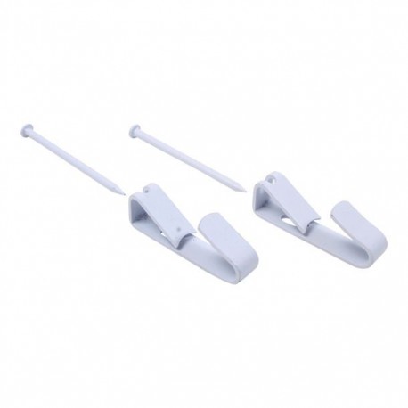 CUELGA CUADROS STD BLANCO 45KG 2 PIEZAS - Envío Gratuito