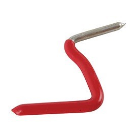 GANCHO VINÍLICO 4" REVESTIMIENTO ROJO - Envío Gratuito
