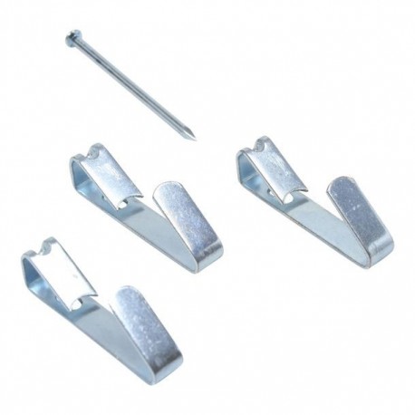 KIT CUELGA CUADROS 30 LBS ZINC - Envío Gratuito
