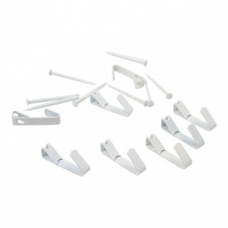 CUELGA CUADROS STD BCO 4.5 KG 8 PIEZAS - Envío Gratuito