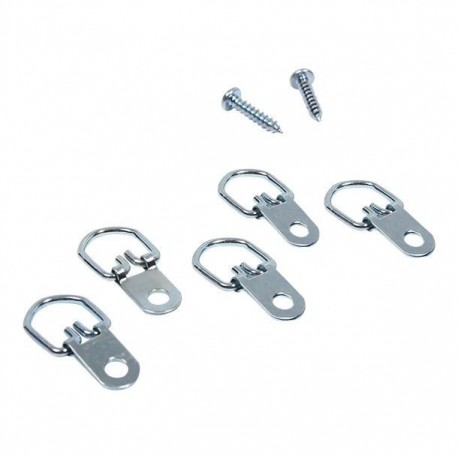 CUELGA CUADROS DE ANILLO CHICO 4 PIEZAS - Envío Gratuito