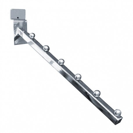 COLGADOR CASCADA 6 PASOS 40 CM 2 PIEZAS CROMADO - Envío Gratuito