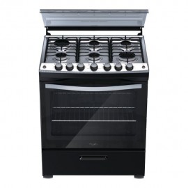 ESTUFA DE PISO 30" NEGRA WHIRLPOOL - Envío Gratuito