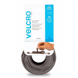 CORREAS PRECORTADAS 30 PZAS-GRIS/NEGRO - Envío Gratuito