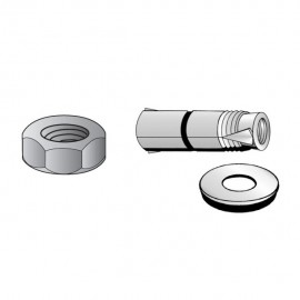 TAQUETE EXPANSOR Z C/GANCHO 3/16" - Envío Gratuito