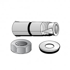 TAQUETE EXPANSOR Z C/ARMELLA 1/4 - Envío Gratuito