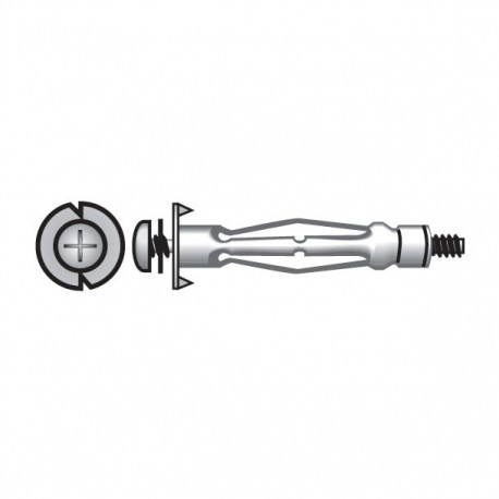 TAQUETE PARA PARED HUECA 1/4" CORTO - Envío Gratuito