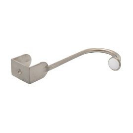 PERCHERO SOBRE PUERTA NÍQUEL SATINADO - Envío Gratuito