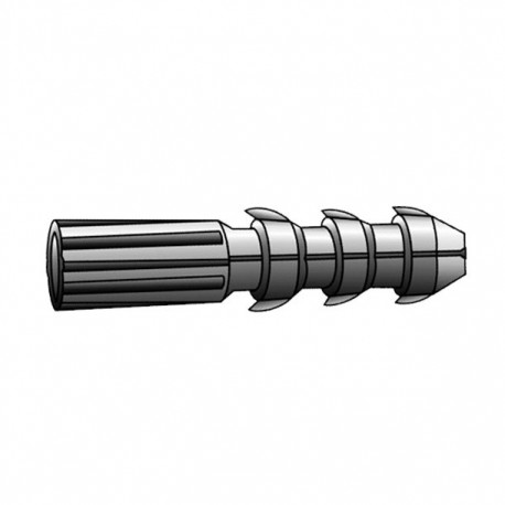 1/14TAQUETE PLAST C/TORNILLO BOLSA - Envío Gratuito