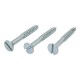 TORNILLO CAB PLANA RANURA-ZN14X2 - Envío Gratuito