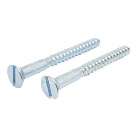 TORNILLO CABEZA PLANA DE RANURA-ZN14 X2 - Envío Gratuito