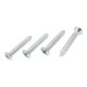 TORNILLO METAL CABEZA OVALADA RANURADA 12X 1-1/2" 10P - Envío Gratuito
