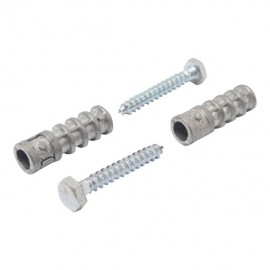 PERNO TIRAFONDO P/MADERA C/TORNILLO CAJA CON 2 - Envío Gratuito