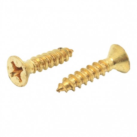 TORNILLO MADERA CABPLANA BRONCE 6X1 - Envío Gratuito