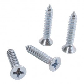 TORNILLO METAL CABEZA PLANA 4 X 3/4" 10 PIEZAS - Envío Gratuito