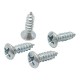 TORNILLO METAL CABEZA OVALADA RANURADA 6 X 1/2" 10P - Envío Gratuito
