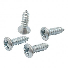 TORNILLO METAL CABEZA OVALADA RANURADA 6 X 1/2" 10P - Envío Gratuito