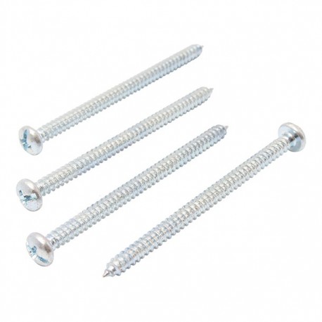 TORNILLO METAL CABEZA CHATA RANURADA 8 X 2-1/2" 10P - Envío Gratuito