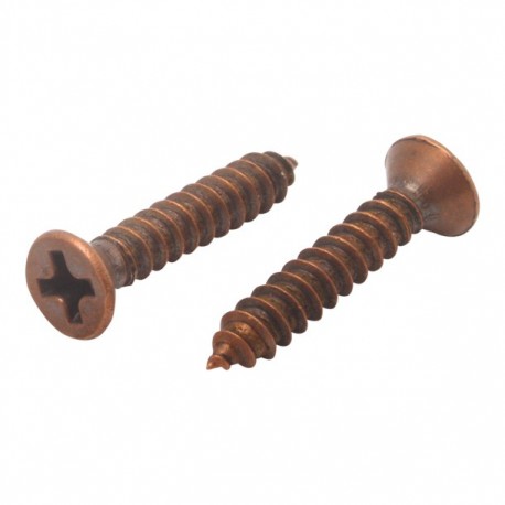 TORNILLO DECORATIVO 6 X 3/4" BRONCE ANTIGUO - Envío Gratuito